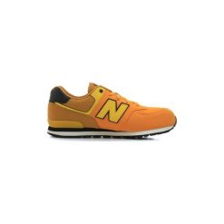 Buty New Balance KL574YOG. Żółte trampki i tenisówki damskie New Balance, bez wzorów, bez zapięcia. Za 249,79 zł.