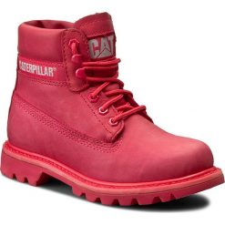 Trapery CATERPILLAR - Colorado P308862 Teaberry. Różowe trapery damskie marki Caterpillar, ze skóry, bez obcasa, bez zapięcia. W wyprzedaży za 349,00 zł.