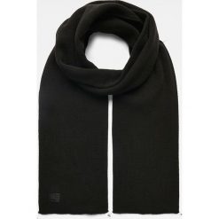 G-Star Raw - Szalik Effo. Czarne szaliki męskie G-Star RAW, bez wzorów, z dzianiny. W wyprzedaży za 139,90 zł.