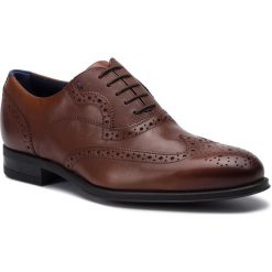 Półbuty TED BAKER - Mitack 9-18260 Lthr Am Tan. Pomarańczowe buty wizytowe męskie Ted Baker, ze skóry ekologicznej, bez zapięcia. Za 599,00 zł.