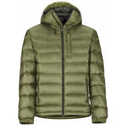 Marmot Męska Kurtka Puchowa Ama Dablam Jacket Calla Green M. Zielone kurtki sportowe męskie Marmot, m, bez wzorów, z puchu, z kapturem, wspinaczkowe. W wyprzedaży za 759,00 zł.