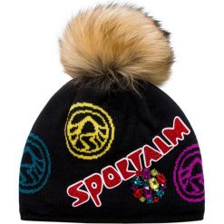 Czapka SPORTALM FLECKERL. Czarne czapki damskie Sportalm, bez wzorów, z wełny. Za 620,00 zł.