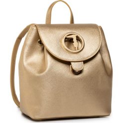 Plecak TRUSSARDI JEANS - Sophie Backpack Sm 75B00840 M053. Żółte plecaki damskie Trussardi Jeans, bez wzorów, z jeansu, klasyczne. W wyprzedaży za 449,00 zł.