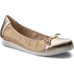 Baleriny damskie lakierowane: Baleriny LASOCKI – EST-ADEL-01 Złoty