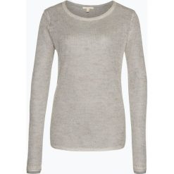 Swetry klasyczne damskie: Esprit Casual – Sweter damski z dodatkiem moheru, szary