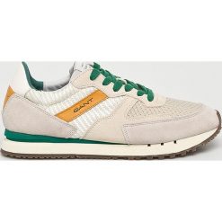 Gant - Buty Davenport. Brązowe buty sportowe męskie marki GANT, z gumy, na sznurówki. Za 439,90 zł.