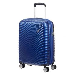 American Tourister Walizka podróżna Jet Glam 55 cm niebieska. Niebieskie walizki American Tourister, bez wzorów, z materiału, sportowe. W wyprzedaży za 439,00 zł.