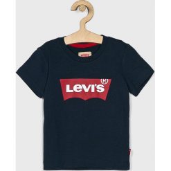 Levi's - T-shirt dziecięcy 104-176 cm. Szare t-shirty chłopięce Levi's®, z nadrukiem, z bawełny, bez rękawów. W wyprzedaży za 89,90 zł.