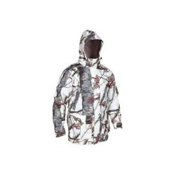 Kurtka myśliwska POSIKAM 300 WTP camo. Brązowe kurtki męskie SOLOGNAC, m, bez wzorów, z poliesteru, bez kaptura. Za 399,99 zł.