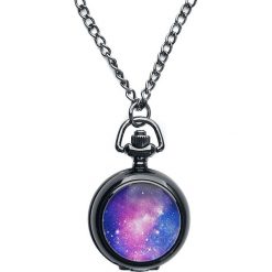 Mysterium® Galaxy Pocket Watch Zegarek - Naszyjnik czarny. Czarne naszyjniki damskie marki Mysterium®. Za 62,90 zł.