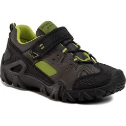 Sneakersy SERGIO BARDI YOUNG - SBY-02-03-000049 666. Szare trampki chłopięce Sergio Bardi Young, bez wzorów, ze skóry, na rzepy. W wyprzedaży za 149,00 zł.