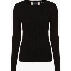 Superdry - Sweter damski, niebieski. Niebieskie swetry damskie Superdry, xs, bez wzorów, klasyczne, bez rękawów, bez kaptura. Za 329,95 zł.