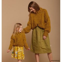 Sweter Big Boom Mini. Brązowe swetry chłopięce marki Pakamera, z wełny. Za 159,00 zł.