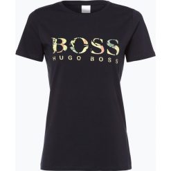 T-shirty damskie: BOSS Casual – T-shirt damski – Tiboss, niebieski