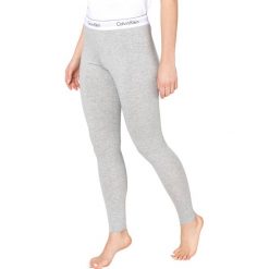 Calvin Klein Legginsy Szary. Szare spodnie damskie Calvin Klein, l, z elastanu. Za 221,95 zł.