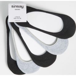Balerinki - Wielobarwn. Szare baleriny damskie marki Sinsay, bez wzorów, bez obcasa. Za 14,99 zł.