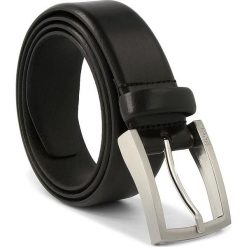 Pasek Męski BOSS - C-Barney-L 50302519 90 Black 002. Czarne paski męskie Boss, w paski, ze skóry. W wyprzedaży za 269,00 zł.