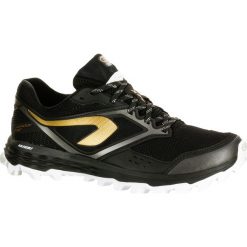 Buty do biegania damskie trail XT7 czarno-brązowe. Czarne buty sportowe damskie EVADICT, bez wzorów, z poliesteru, do biegania. Za 249,99 zł.