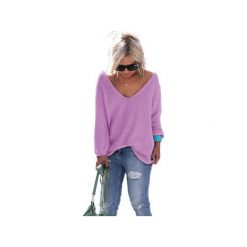 Sexy Serek Sweterek:). Brązowe swetry damskie Knitcat, bez wzorów, z wełny, z długim rękawem, długie, bez kaptura. Za 99,00 zł.