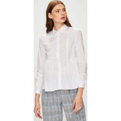 Trussardi Jeans - Koszula. Szare koszule jeansowe damskie Trussardi Jeans, s, casualowe, z klasycznym kołnierzykiem, z długim rękawem. W wyprzedaży za 379,90 zł.