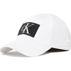 Czapka z daszkiem CALVIN KLEIN - Ckj Essentials Cap K50K50872 YAF. Białe czapki męskie Calvin Klein Jeans, bez wzorów, z bawełny. Za 159,00 zł.