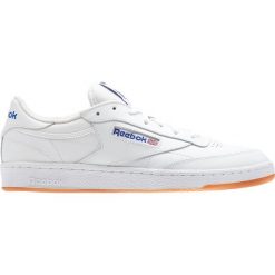 Reebok Club C 85 Tenisówki Biały. Białe trampki męskie Reebok, z materiału. Za 335,95 zł.