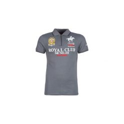 Koszulki polo z krótkim rękawem Geographical Norway KERATINE. Szare koszulki męskie marki Geographical Norway, xl, bez wzorów, polo, z krótkim rękawem, krótkie. Za 129,00 zł.