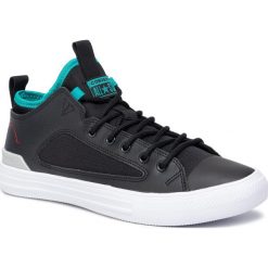 Sneakersy CONVERSE - Ctas Ultra Ox 165343C Black/White/Turbo Green. Czarne sneakersy męskie Converse, na co dzień, bez wzorów, ze skóry ekologicznej, bez zapięcia. W wyprzedaży za 239,00 zł.