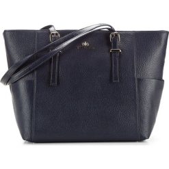 Torebka damska 85-4E-456-7. Niebieskie shopper bag damskie Wittchen. Za 499,00 zł.
