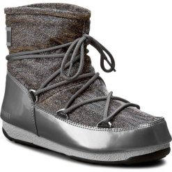 Buty zimowe damskie: Śniegowce MOON BOOT – W.E Low Lurex 24005600002 Grigio Argento