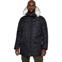 Parka "Everest Crust" w kolorze czarnym. Czarne parki męskie Redskins, xl, moro, bez kaptura. W wyprzedaży za 439,95 zł.