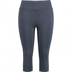 Legginsy w kolorze niebieskoszarym. Niebieskie legginsy marki SAMOON. W wyprzedaży za 78,95 zł.