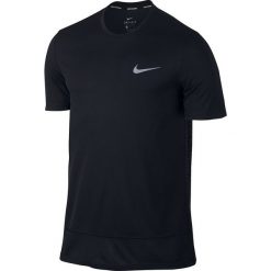 Nike Koszulka męska Brthe Top SS czarna r. L (833608 010). Czarne t-shirty męskie Nike, m. Za 79,95 zł.
