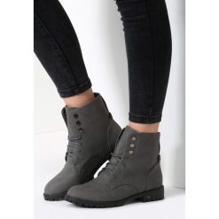 Szare Botki Soon Is Now. Szare buty zimowe damskie vices. Za 99,99 zł.