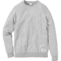 Swetry klasyczne męskie: Sweter Regular Fit bonprix jasnoszary melanż