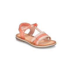 Sandały Dziecko Kickers DIAMANTO. Różowe sandały dziewczęce Kickers, bez zapięcia. Za 219,00 zł.