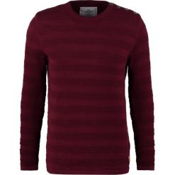 Swetry klasyczne męskie: Kronstadt KELD Sweter dark red