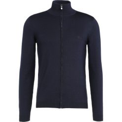 Swetry rozpinane męskie: BOSS Green CARLOS Kardigan dark navy