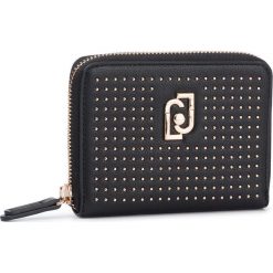 Duży Portfel Damski LIU JO - M Zip Around A69180 E0052 Nero 22222. Czarne portfele damskie Liu Jo, bez wzorów, ze skóry ekologicznej. Za 299,00 zł.