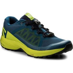 Buty SALOMON - Xa Elevate 400064 29 V0 Poseidon/Lime Green/Black. Niebieskie buty sportowe męskie Salomon, z tworzywa sztucznego, bez zapięcia, do biegania. W wyprzedaży za 349,00 zł.