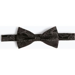 OLYMP Luxor modern Fit - Muszka męska z jedwabiu, czarny. Czarne muszki męskie OLYMP Luxor modern Fit, bez wzorów. Za 149,95 zł.