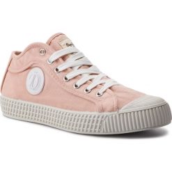 Trampki PEPE JEANS - In-G Hi Man PMS30544 Pink 315. Różowe półbuty męskie Pepe Jeans, bez wzorów, z jeansu, bez zapięcia. W wyprzedaży za 189,00 zł.