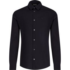 Koszula Emporio Armani 8N1C09 1N06Z 0932. Niebieskie koszule męskie Emporio Armani, m, bez wzorów, z elastanu, biznesowe, bez kołnierzyka, bez rękawów. W wyprzedaży za 499,00 zł.