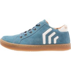 Bisgaard SHOE WITH LACES Tenisówki i Trampki blue. Niebieskie trampki męskie marki Bisgaard, ze skóry. Za 359,00 zł.