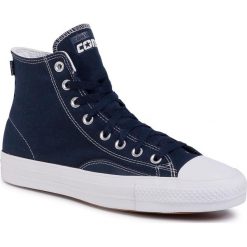 Trampki CONVERSE - Ctas Pro Op Hi 167606C Obsidian/White/White. Niebieskie półbuty męskie Converse, bez wzorów, z gumy, klasyczne, bez zapięcia. Za 339,00 zł.
