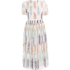 Sukienki hiszpanki: Lace & Beads CRICHET MIDI Sukienka koktajlowa white
