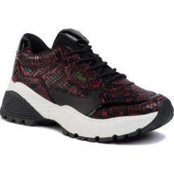 Sneakersy S.OLIVER - 5-23610-23 Blk/Red Snake 056. Czerwone półbuty damskie S.Oliver, ze skóry ekologicznej. Za 259,00 zł.