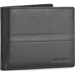 Duży Portfel Męski SAMSONITE - 001-015A0-0290-01 Black. Czarne portfele męskie marki Samsonite, ze skóry. Za 149,00 zł.