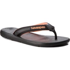 Japonki HAVAIANAS - Surf Pro 41334211069 Black/Black. Czarne chodaki męskie Havaianas, z materiału. W wyprzedaży za 89,00 zł.