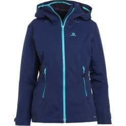 Salomon GUARD Kurtka snowboardowa medieval blue. Niebieskie kurtki sportowe damskie Salomon, l, z materiału. W wyprzedaży za 1007,40 zł.